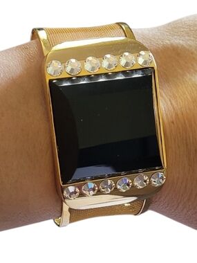🥳5/$75!🥳 Gold Swarovski Crystal Accent Cuff Bracelet